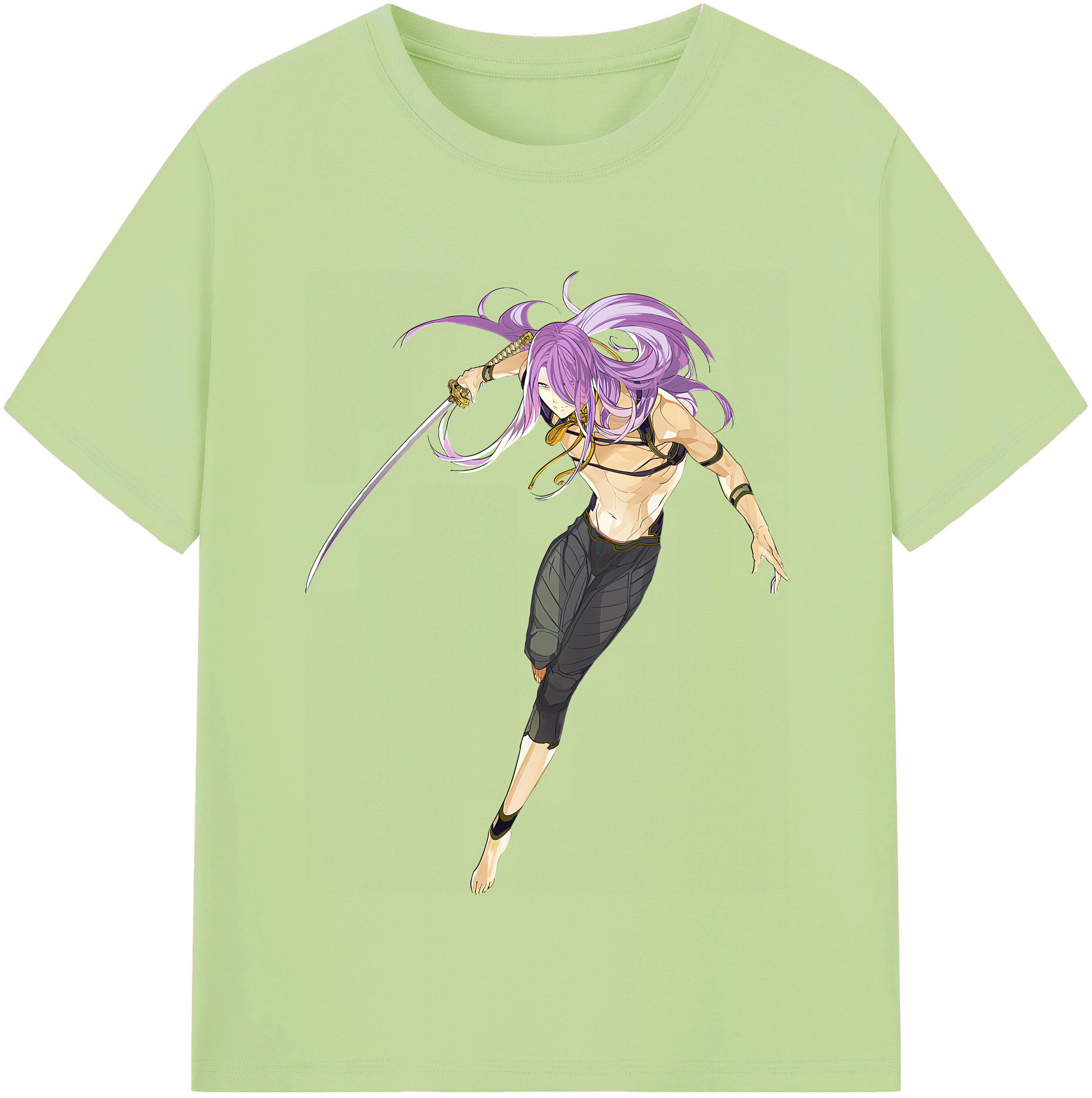 （画像用） 刀剣乱舞 Touken Ranbu 綿100％半袖Tシャツ（フロントプリント）